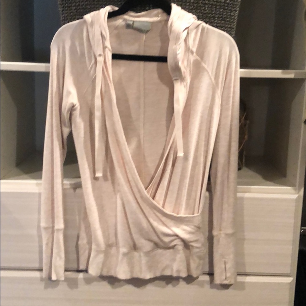 Athleta wrap sweatshirt